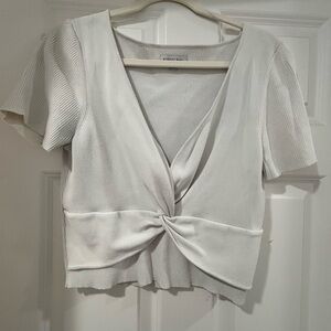 Gianni Bini Twist-Front Top